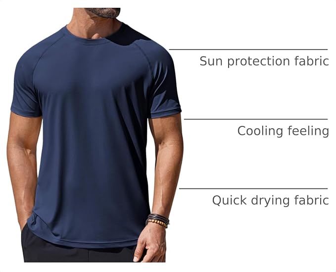 Quick drying Men Running Shirts
