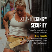 Self-Locking Weightlifting Belt