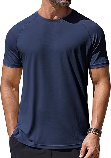 Quick drying Men Running Shirts
