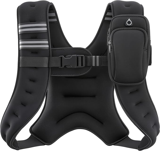 Adjustable Weighted Workout Vest – Comfortable Fitness & Strength Training Gear