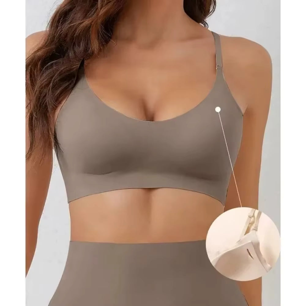 Soft Support Seamless Underwear Breathable Light Thin Bra Style