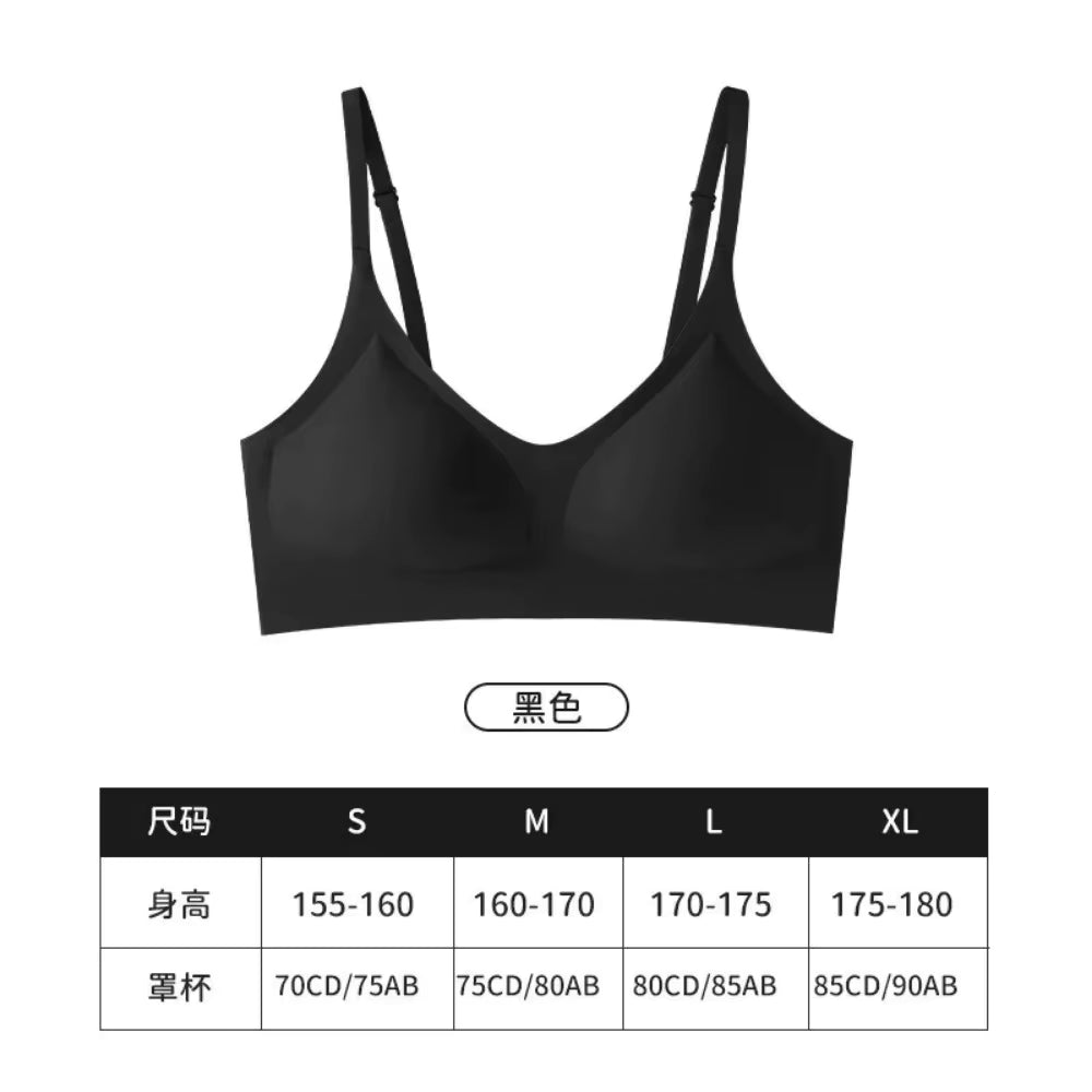 Soft Support Seamless Underwear Breathable Light Thin Bra Style