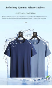 Summer Men's Running Quick Drying T-shirts